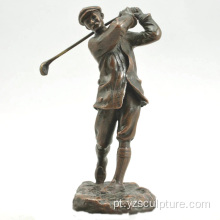 Estátua de Bronze de Harry Vardon Golf à venda